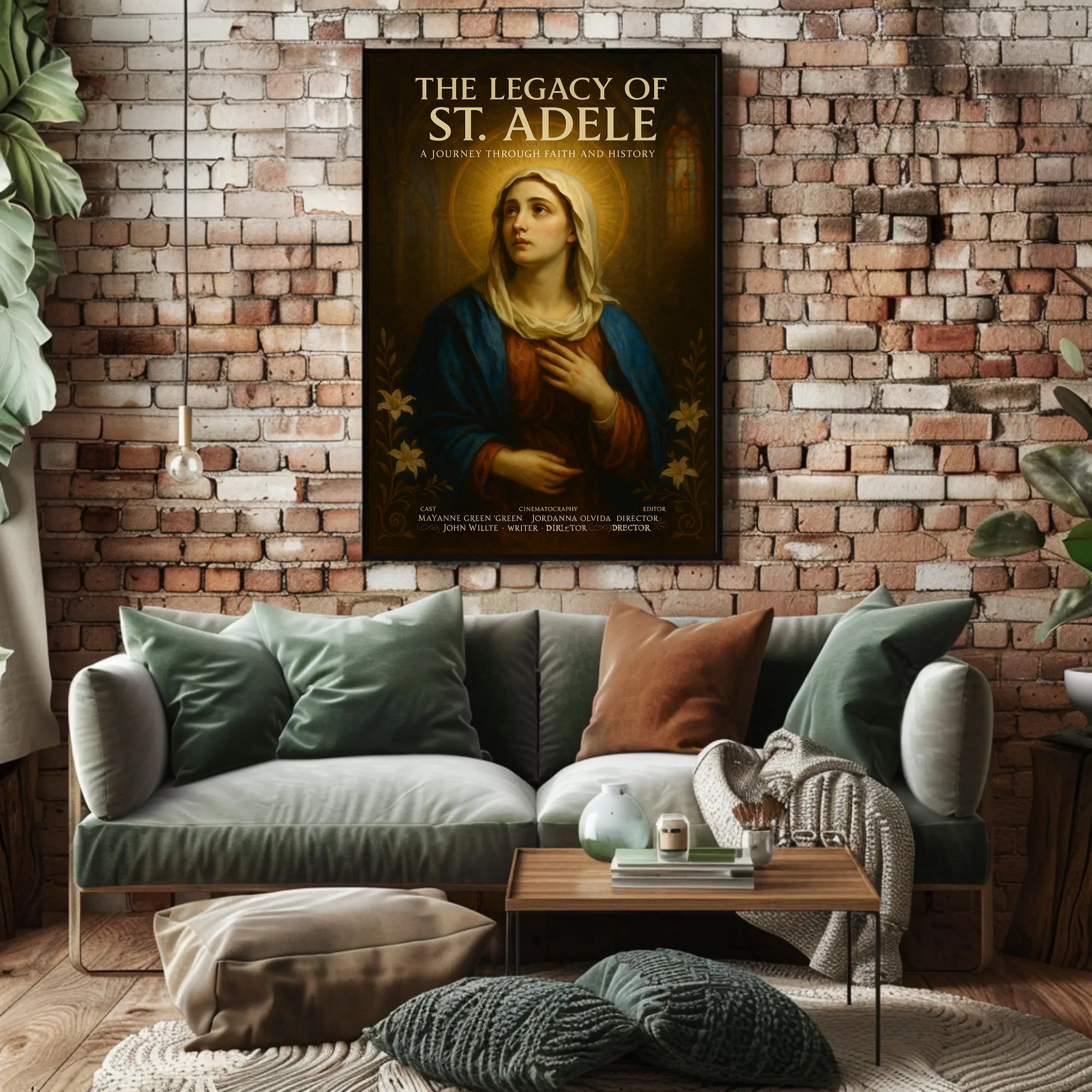 The Legacy of St. Adele Poster PosterGoat