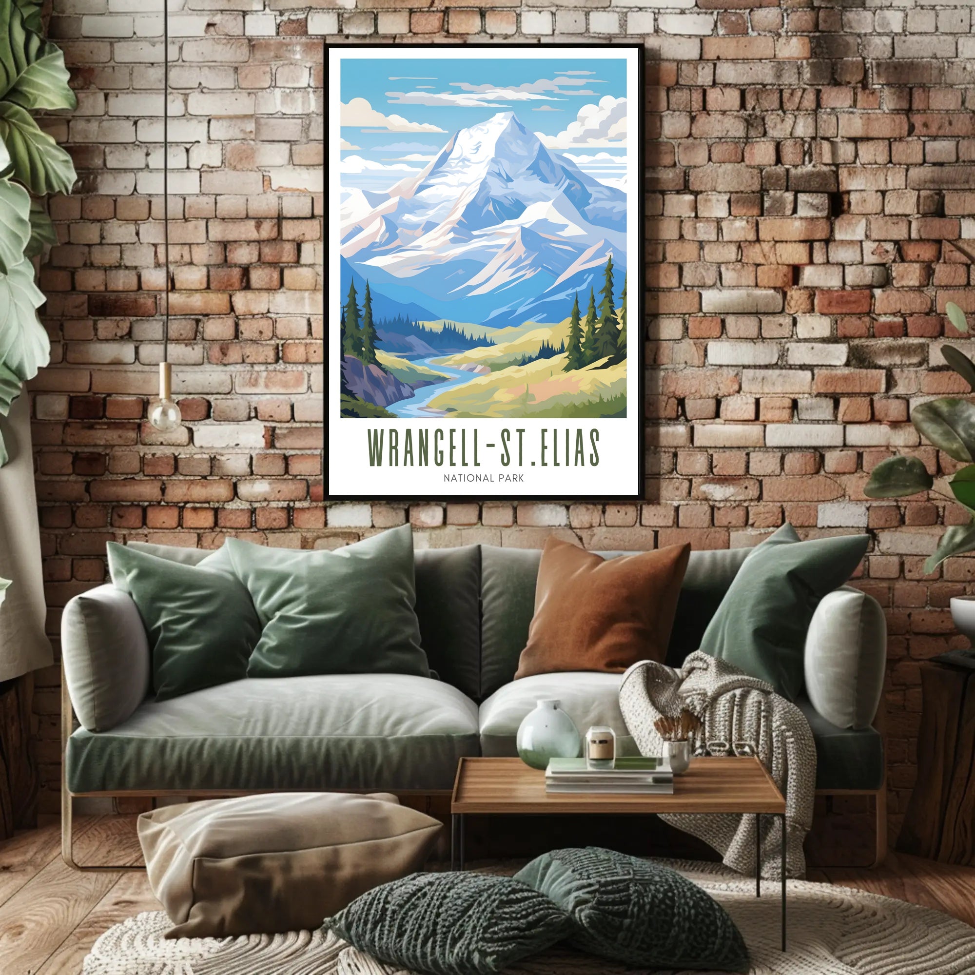 Wrangell St Elias National Park Poster Print