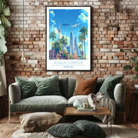 Kuala Lumpur Skyline Poster