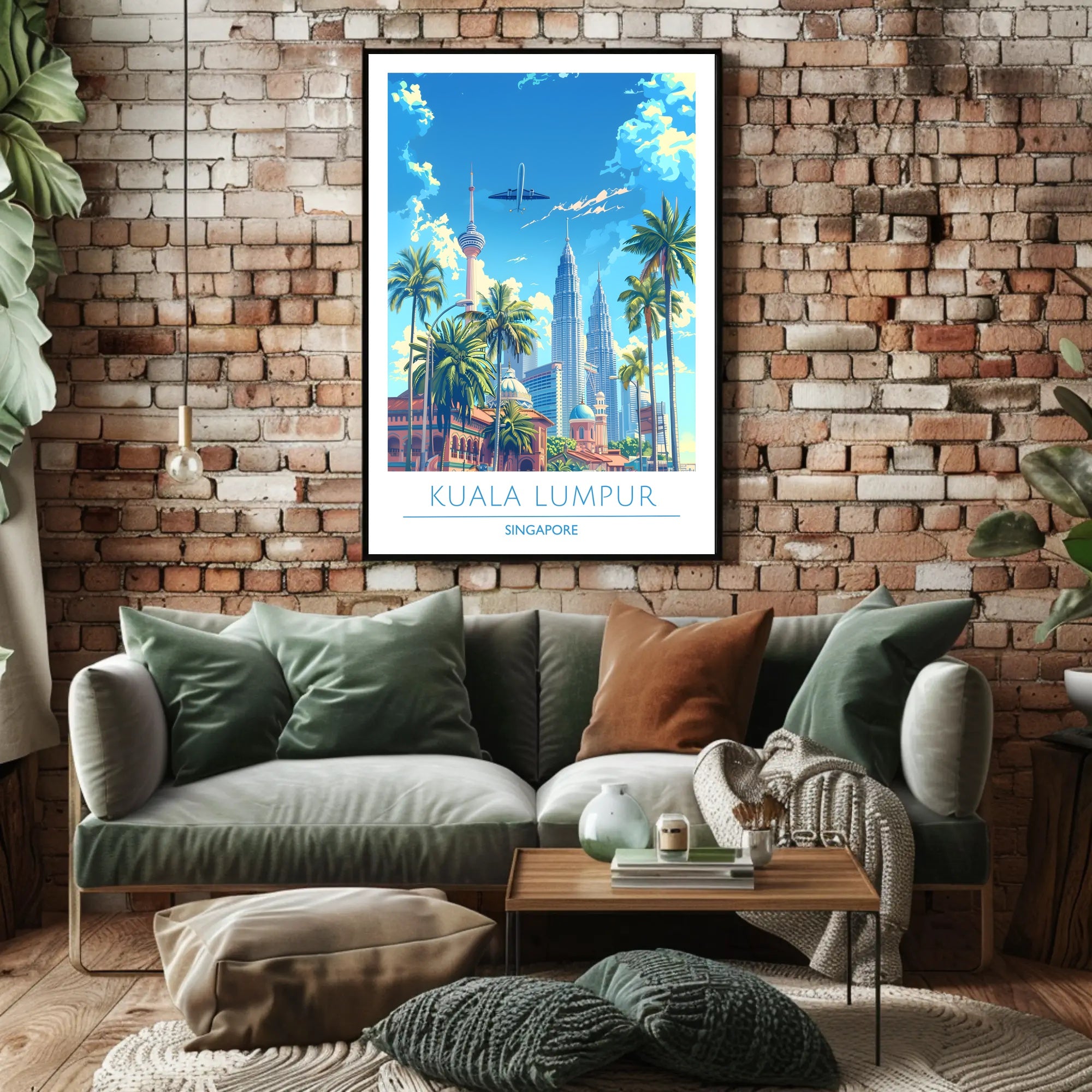 Kuala Lumpur Skyline Poster