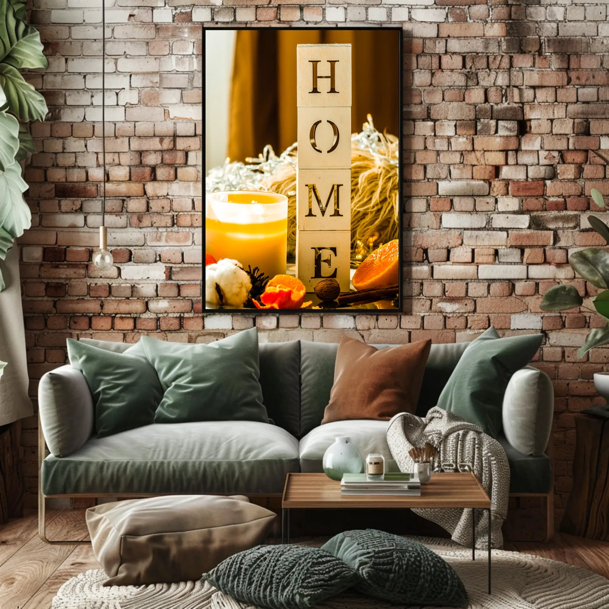 Cozy Home Atmosphere Modern Art Poster Print