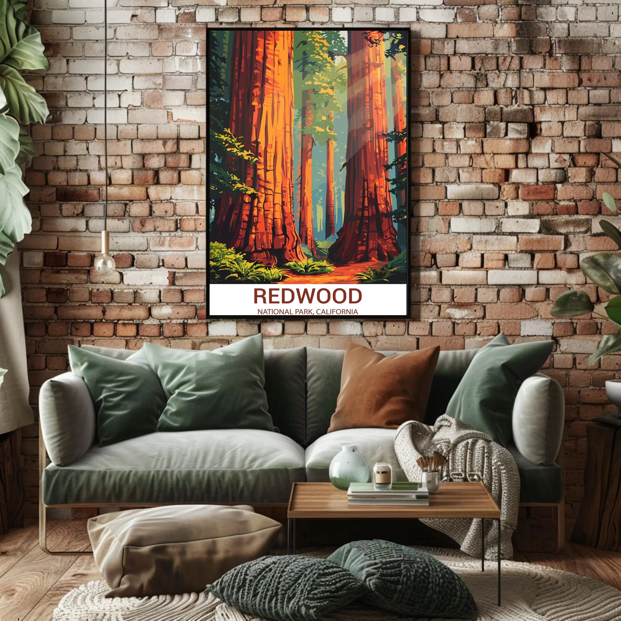 Redwood National Park: Majestic Giants Poster