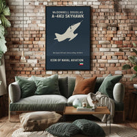 McDonnell Douglas A-4KU Skyhawk Military Recruitment Poster PosterGoat