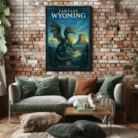 Fantasy Wyoming Poster PosterGoat