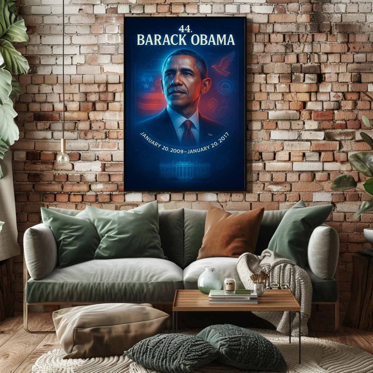 Barack Obama 44Th President Poster