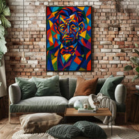 Cubist Historical Figure Art Print - Abstract or Artistic Poster