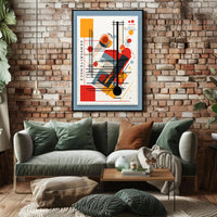 Abstract Geometric Design Abstract Poster
