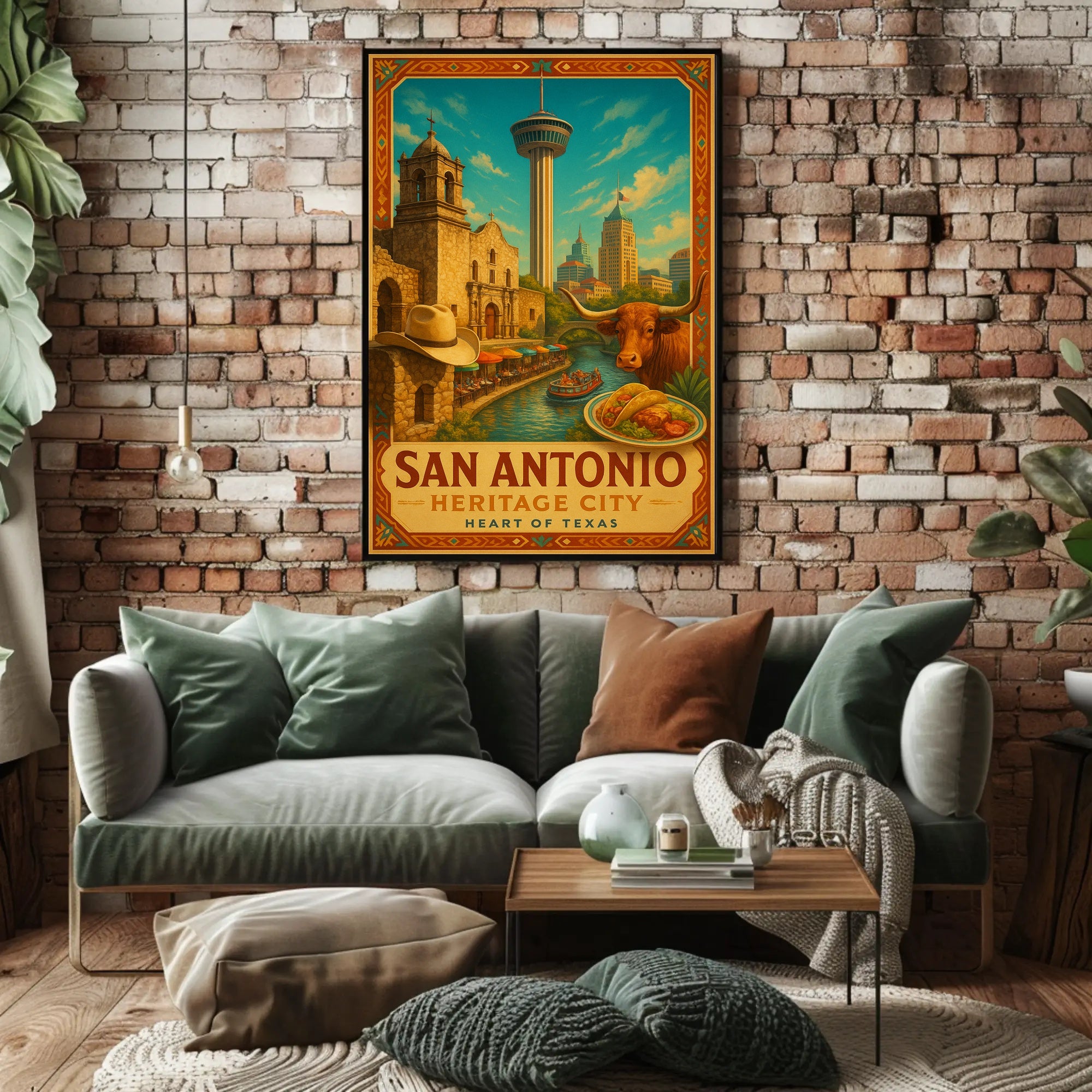 San Antonio: Heritage City Poster