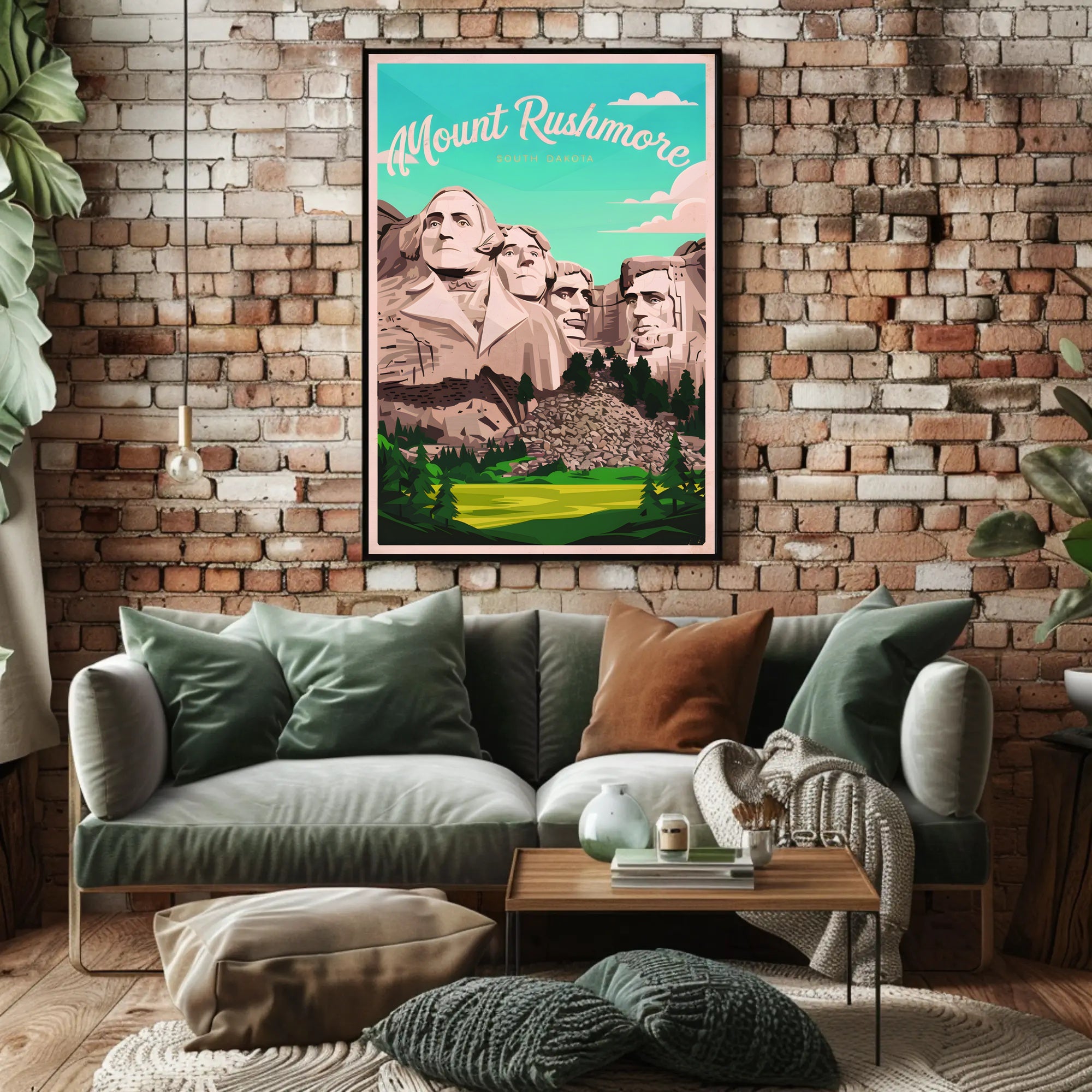 Mount Rushmore Poster