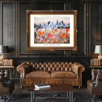 Flower Market Los Angeles Poster: Urban or Cityscape Poster