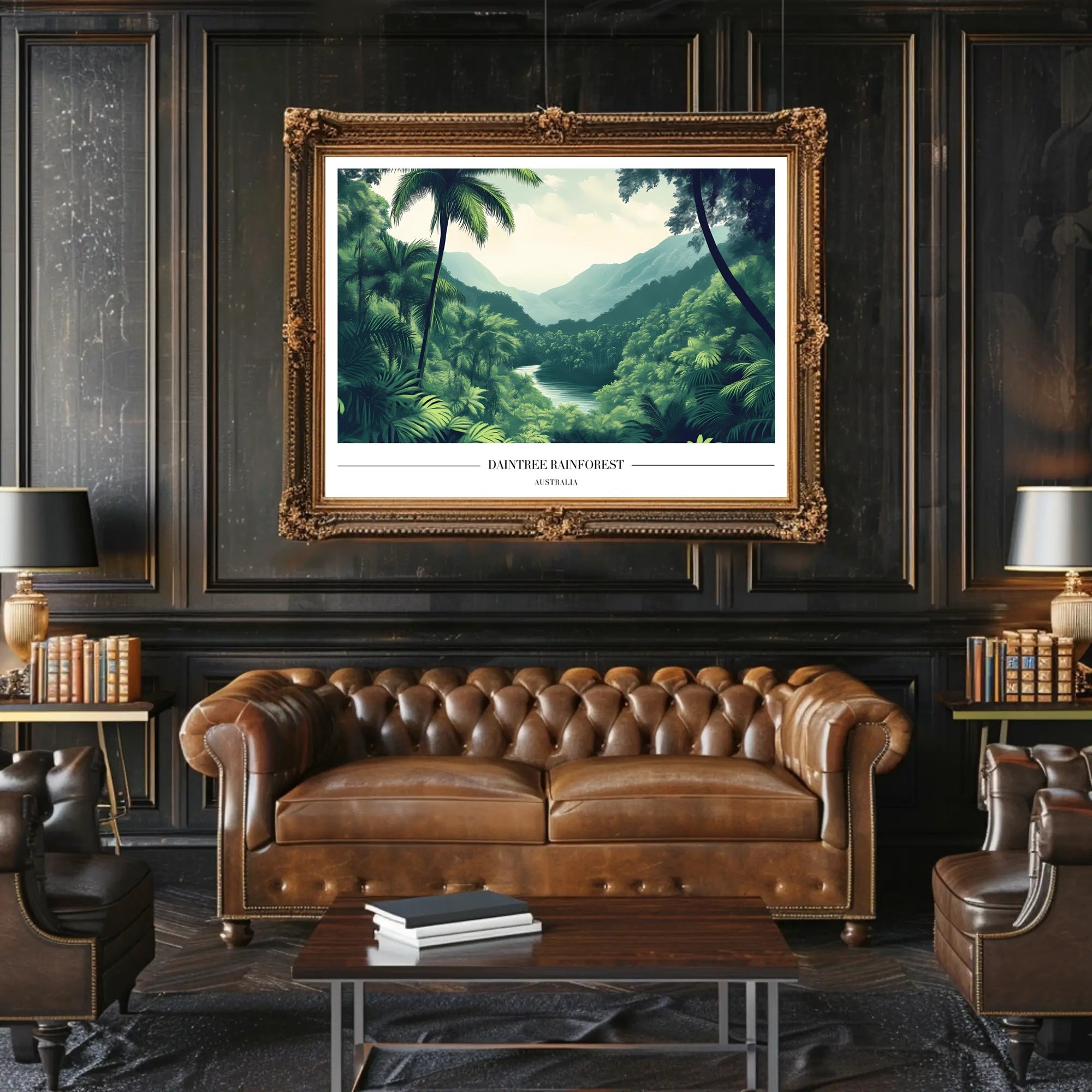 Daintree Rainforest Tranquil Nature National Park Poster