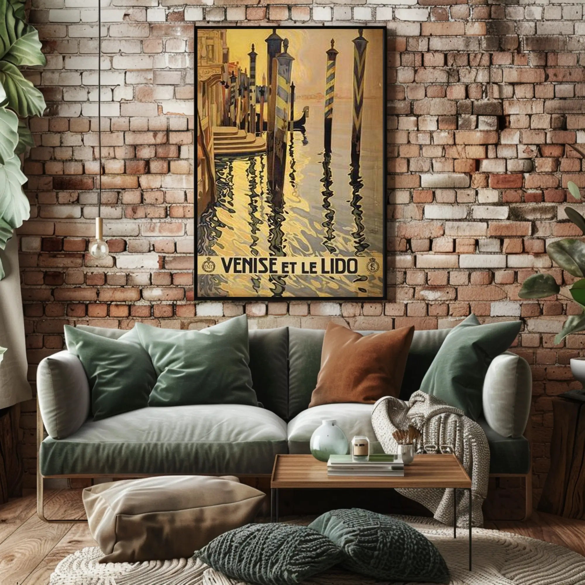 Venise et le Lido Poster PosterGoat