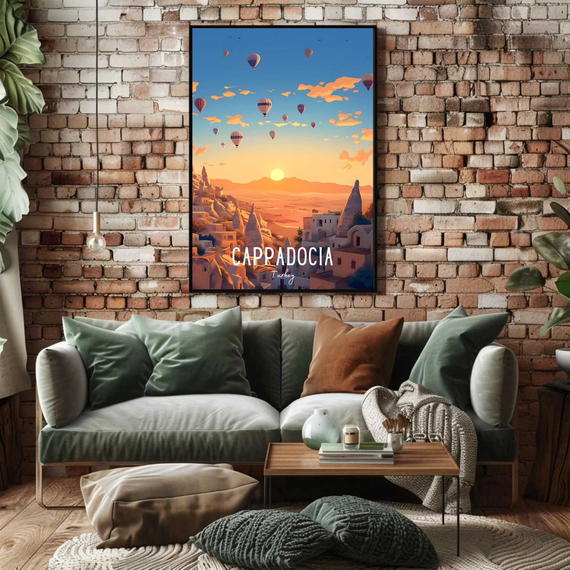 Cappadocia Sunrise Adventure Travel Poster