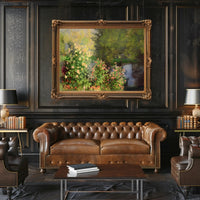 Nature's Palette A Floral and Forest Symphony Poster