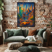 Vibrant New York Cityscape Poster