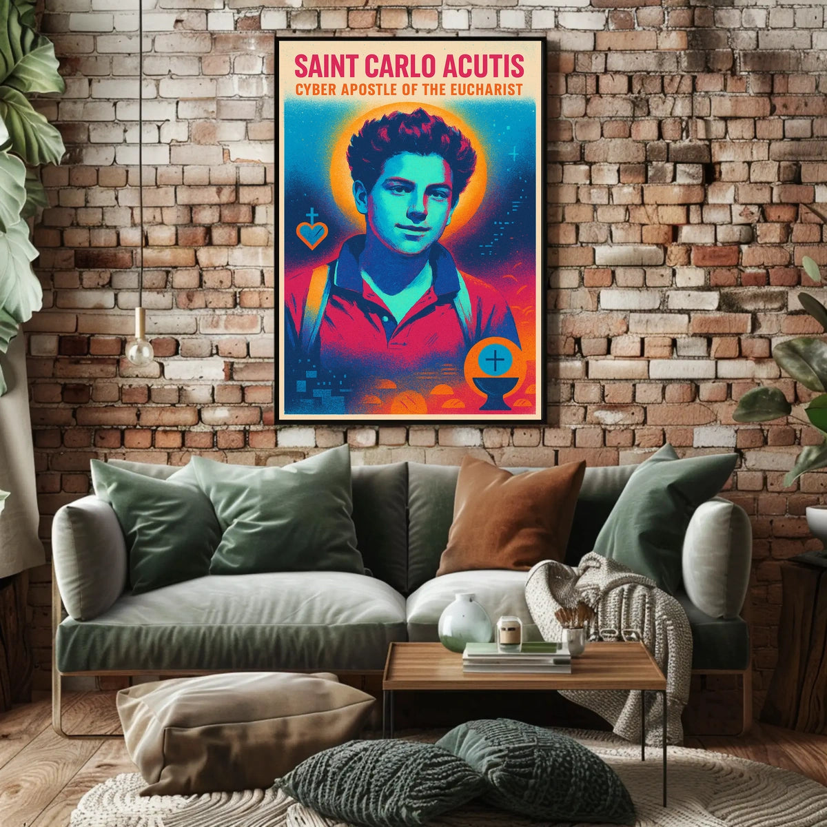 Saint Carlo Acutis Cyber Apostle Of Poster