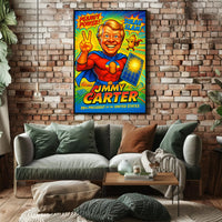 Jimmy Carter Portrait Collection Poster Art PosterGoat