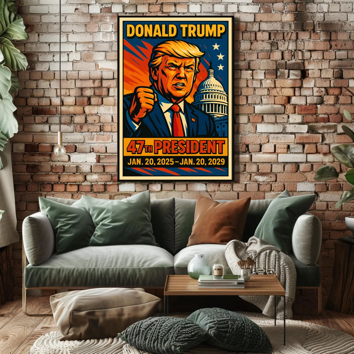 Donald Trump Guardians of Democracy Poster