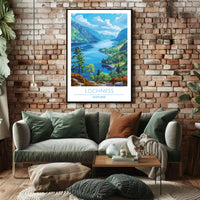 Scenic Loch Ness Poster