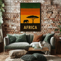 Africa A Journey Through the Savanna Poster