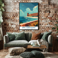 Dry Tortugas Historic Fort National Park Poster