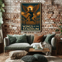 Wings of the Stadium Poster