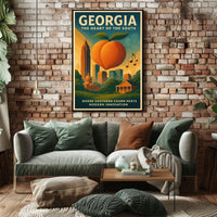 Georgia The Heart Of The South Poster