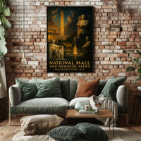 National Mall And Memorial Parks Poster