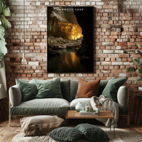 Mammoth Cave Travel Poster Vintage Cave Wall Art