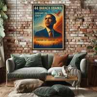 Barack Obama Artistic Tenure Historical or Presidential Poster