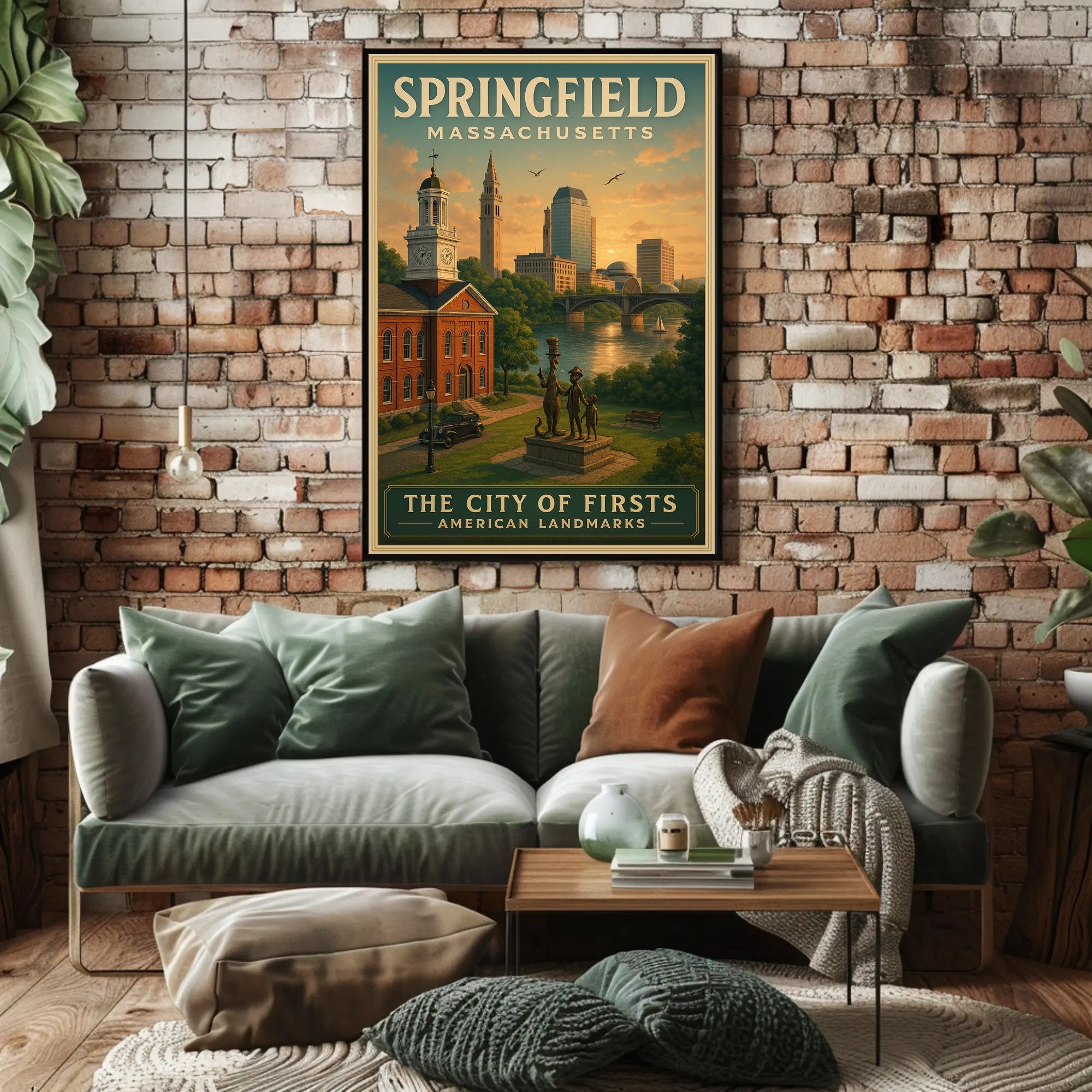 Springfield: The City of Firsts Poster
