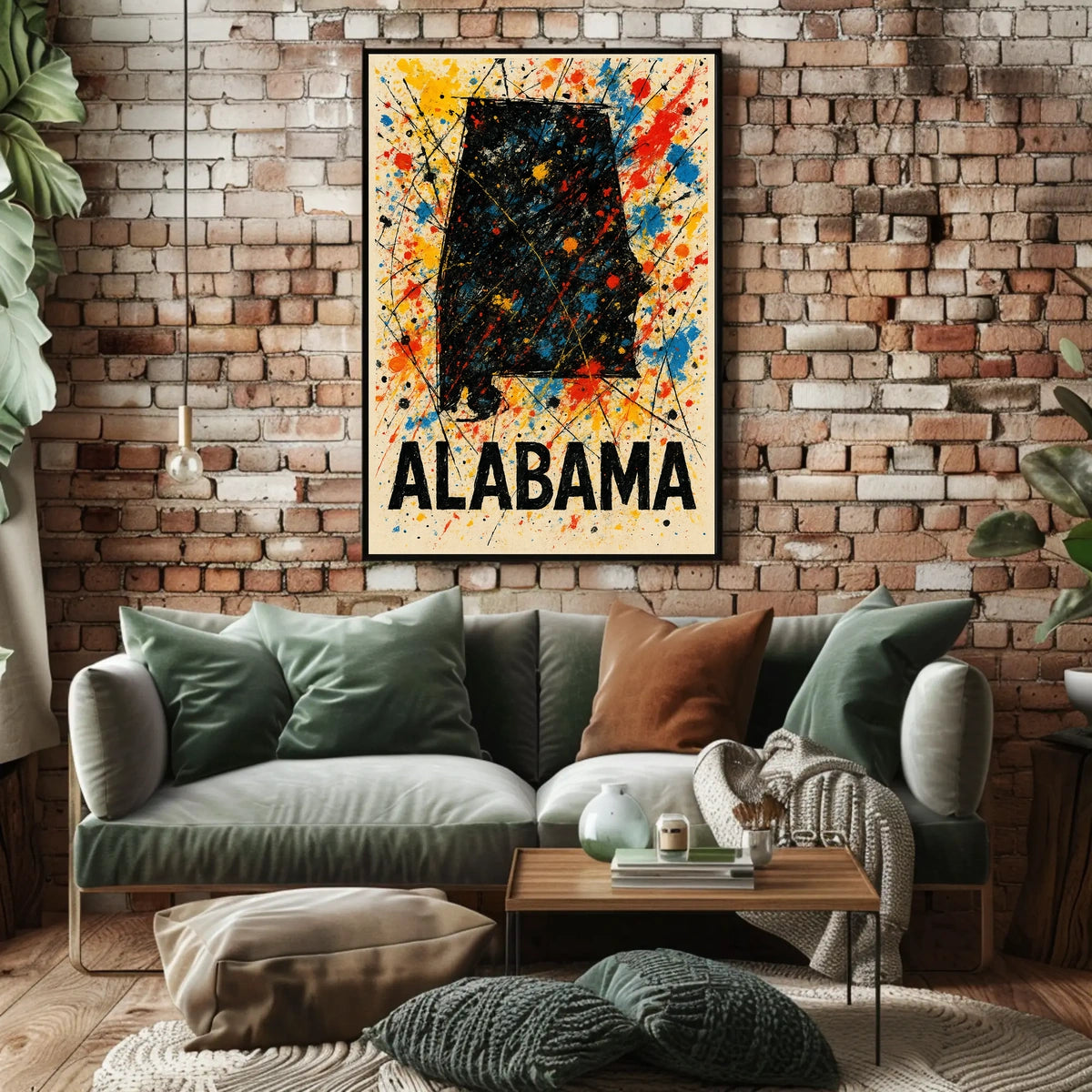 Alabama Art Poster