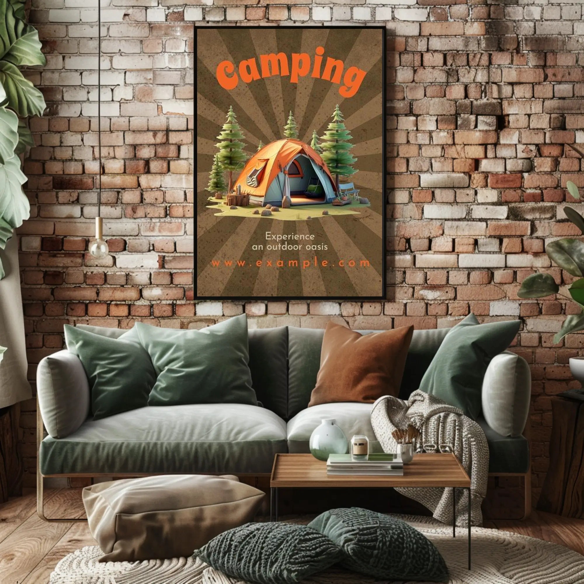 Camping Adventure Poster