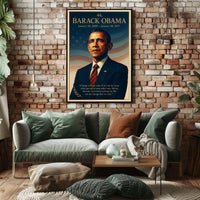 Barack Obama 44th President Political Poster