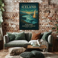 The Enchanted Circuit of Iceland Poster