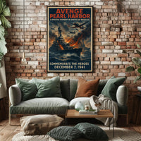 Remembering Pearl Harbor Poster