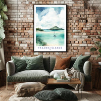 Yasawa Islands Paradise Poster PosterGoat