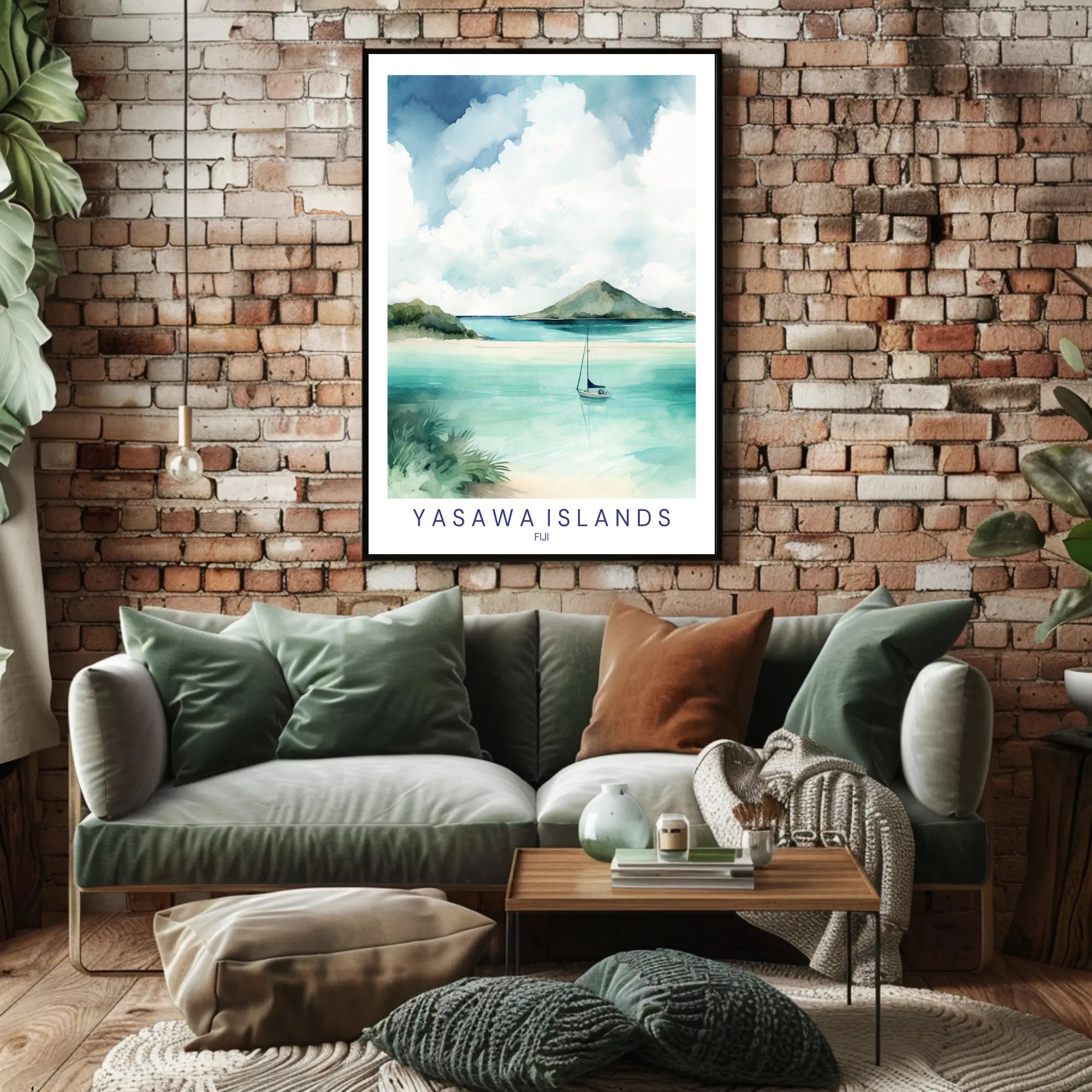 Yasawa Islands Paradise Poster PosterGoat