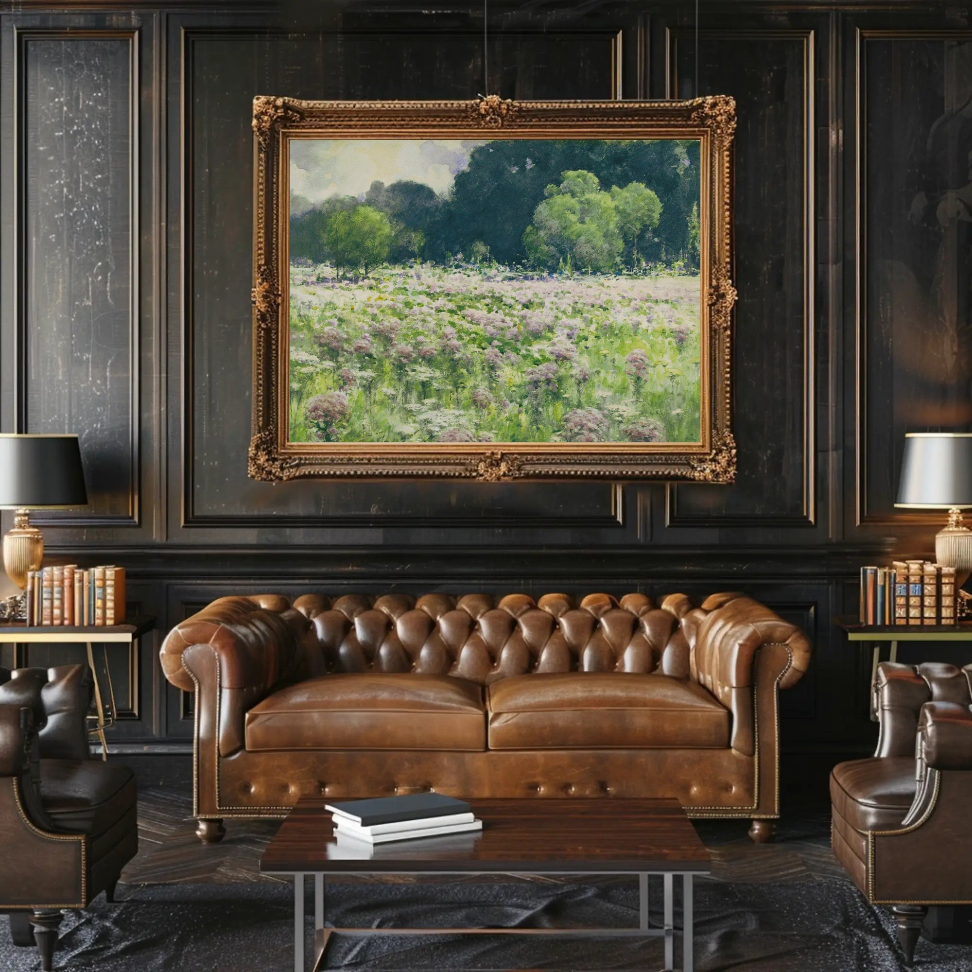 Serene Summer Meadow Poster