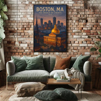 Boston, MA The Cradle of Liberty Poster