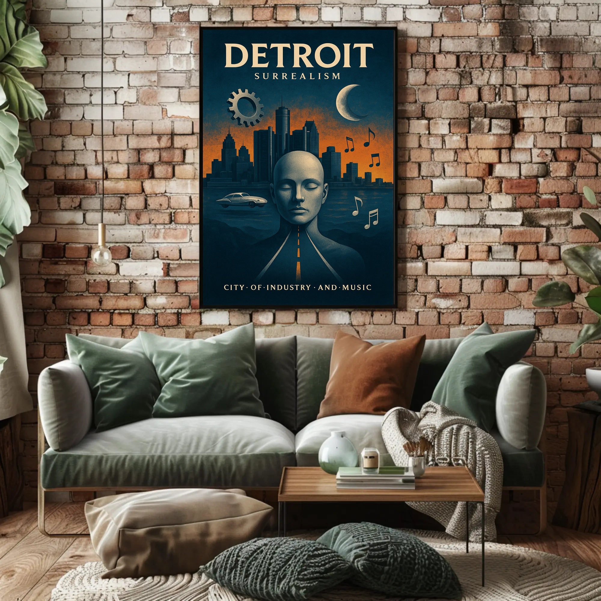 Detroit Surrealism Poster