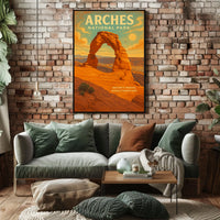 Arches National Park NatureS Marvel Poster