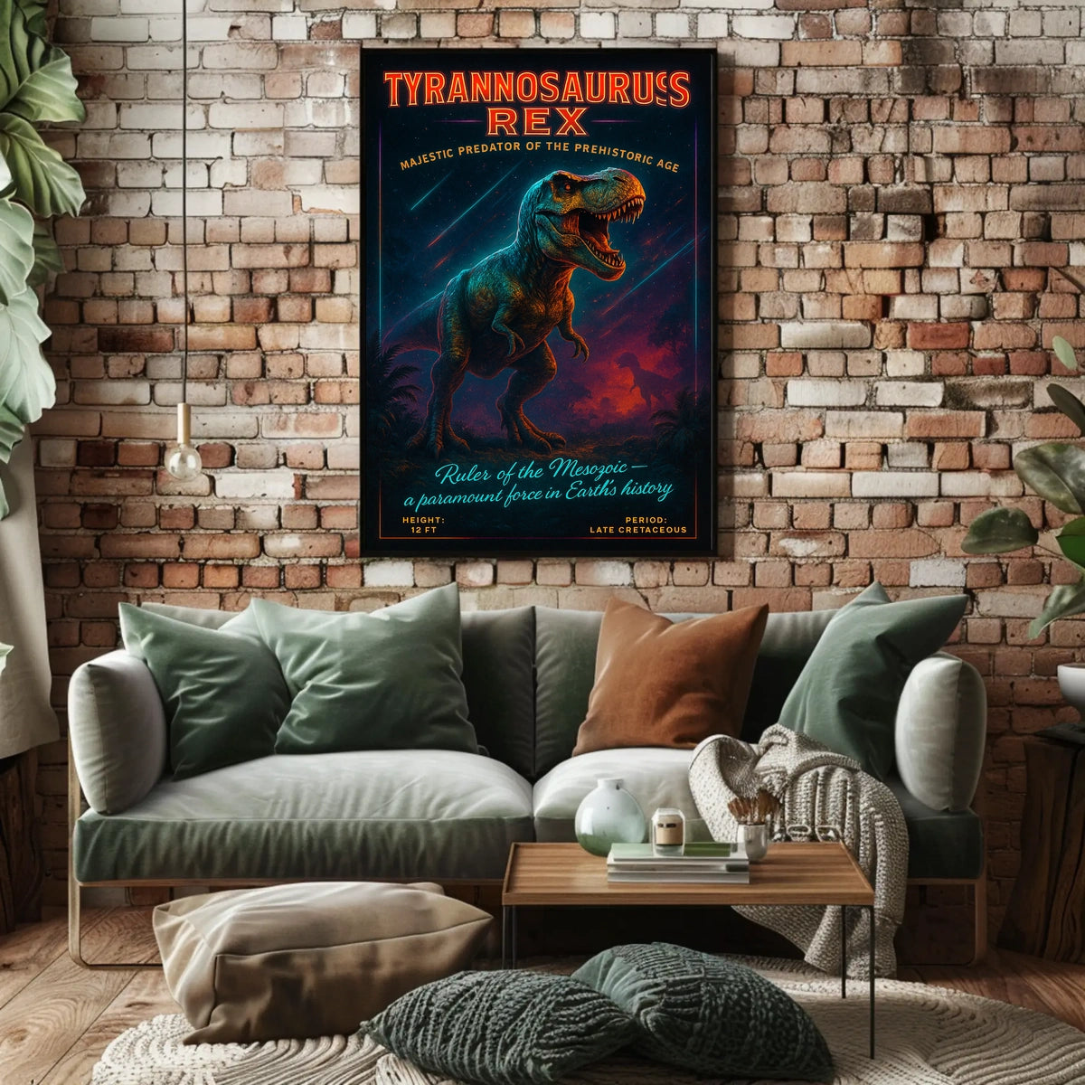 Tyrannosaurus Rex Majestic Predator Poster