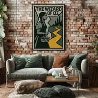 The Wizard of Oz Vintage Fantasy or Mythology Poster PosterGoat
