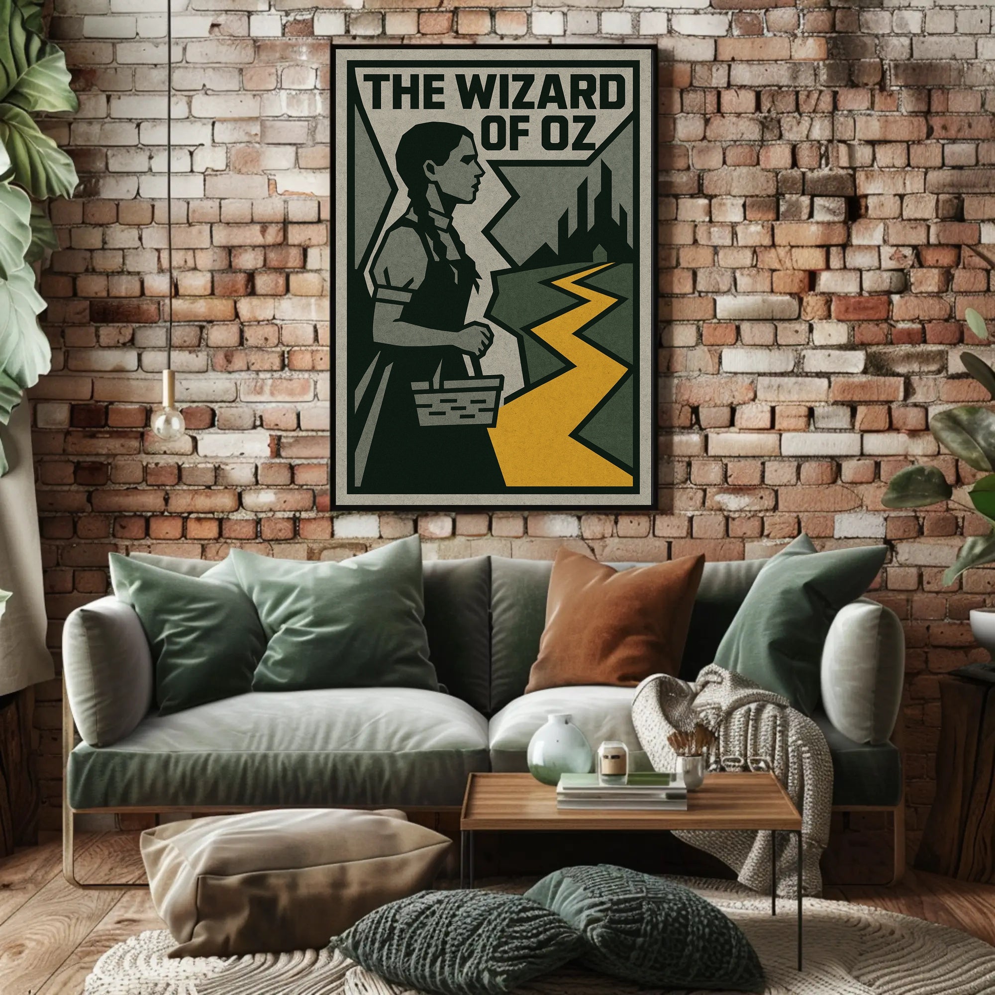 The Wizard of Oz Vintage Fantasy or Mythology Poster PosterGoat