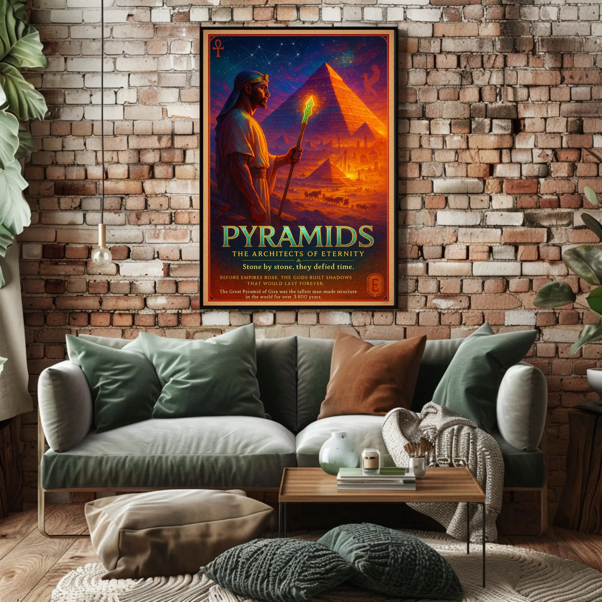 Architects of Eternity: Ancient Egypt Heritage Poster