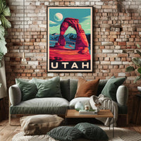 Iconic Utah Landscape Poster