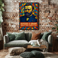 Ulysses S. Grant 18Th President Poster