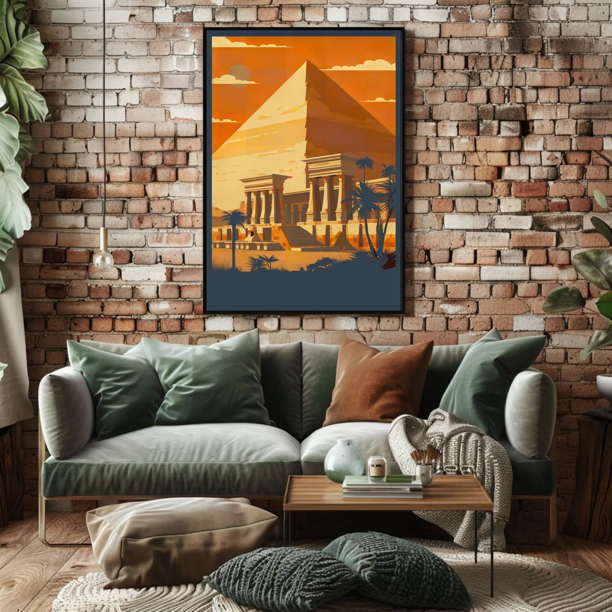 Ancient Oasis Poster