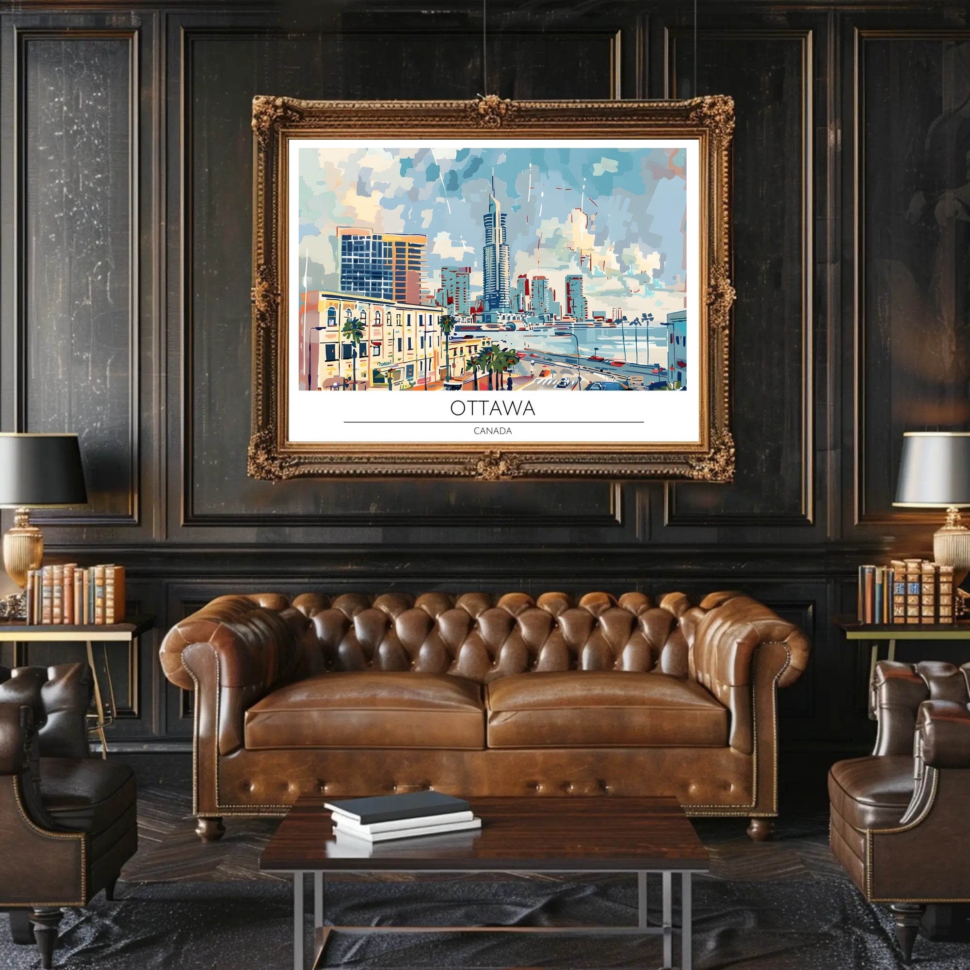 Ottawa Cityscape Poster PosterGoat